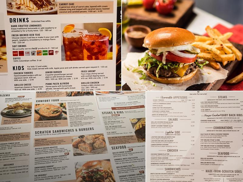 Cheddar's Scratch Kitchen Menu