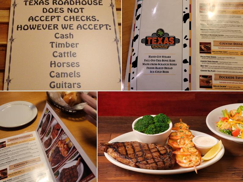 Texas Roadhouse Menu