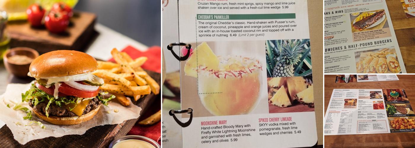 Cheddar's Scratch Kitchen Menu