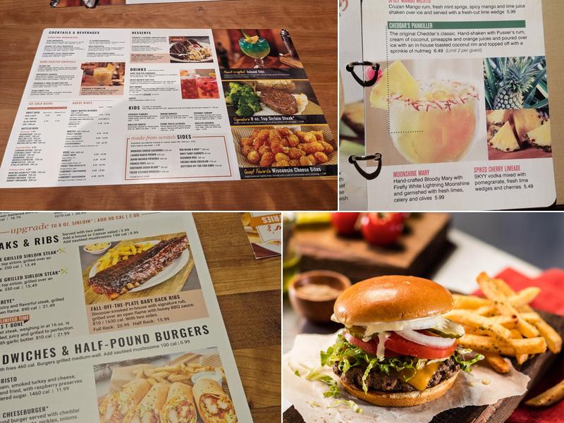 Cheddar's Scratch Kitchen Menu