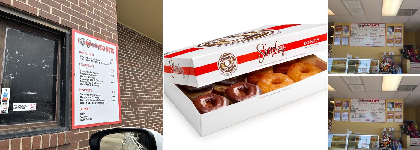 Shipley Do-Nuts Menu