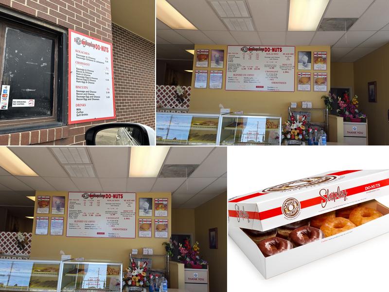 Shipley Do-Nuts Menu