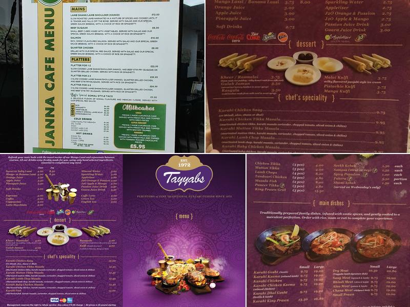Tayyabs Menu