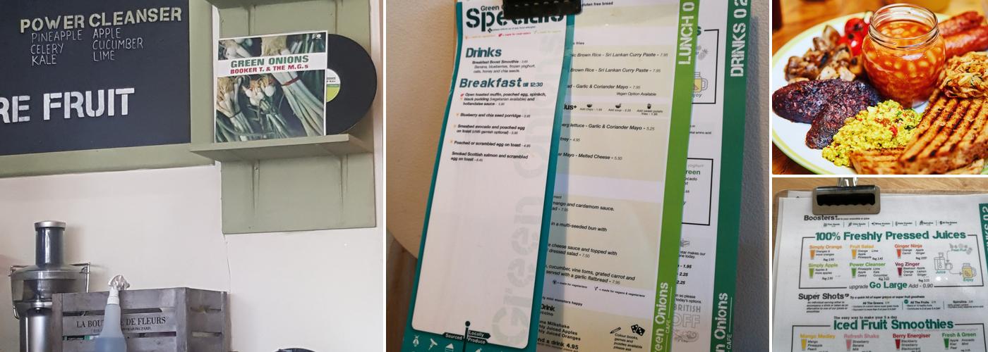 Green Onions Cafe Menu