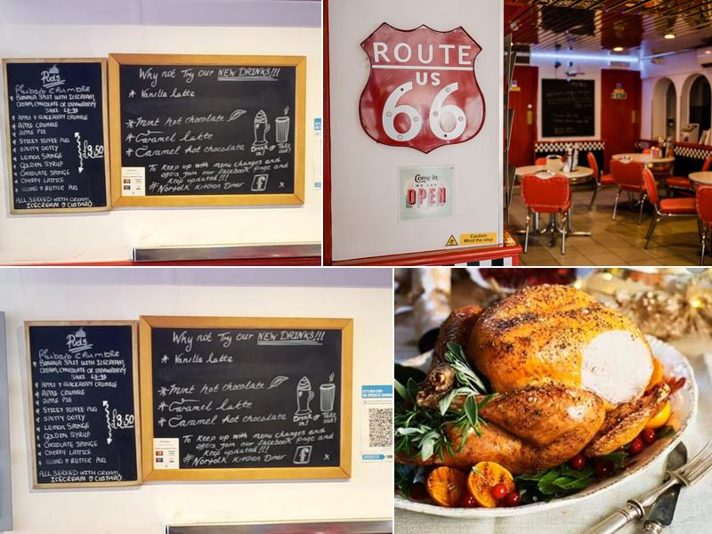 Norfolk Diner Menu