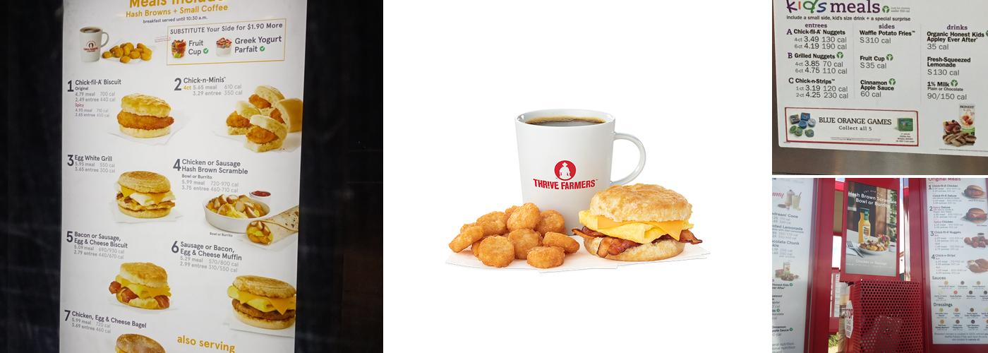 Chick-fil-A Menu