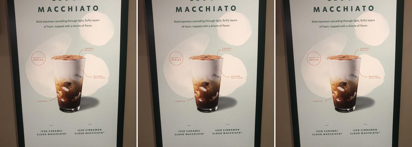 Starbucks Menu
