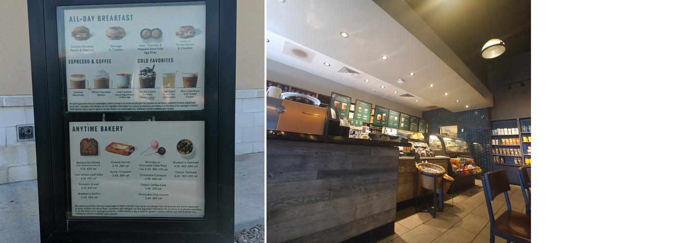 Starbucks Menu