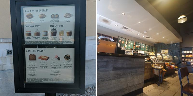 Starbucks Menu