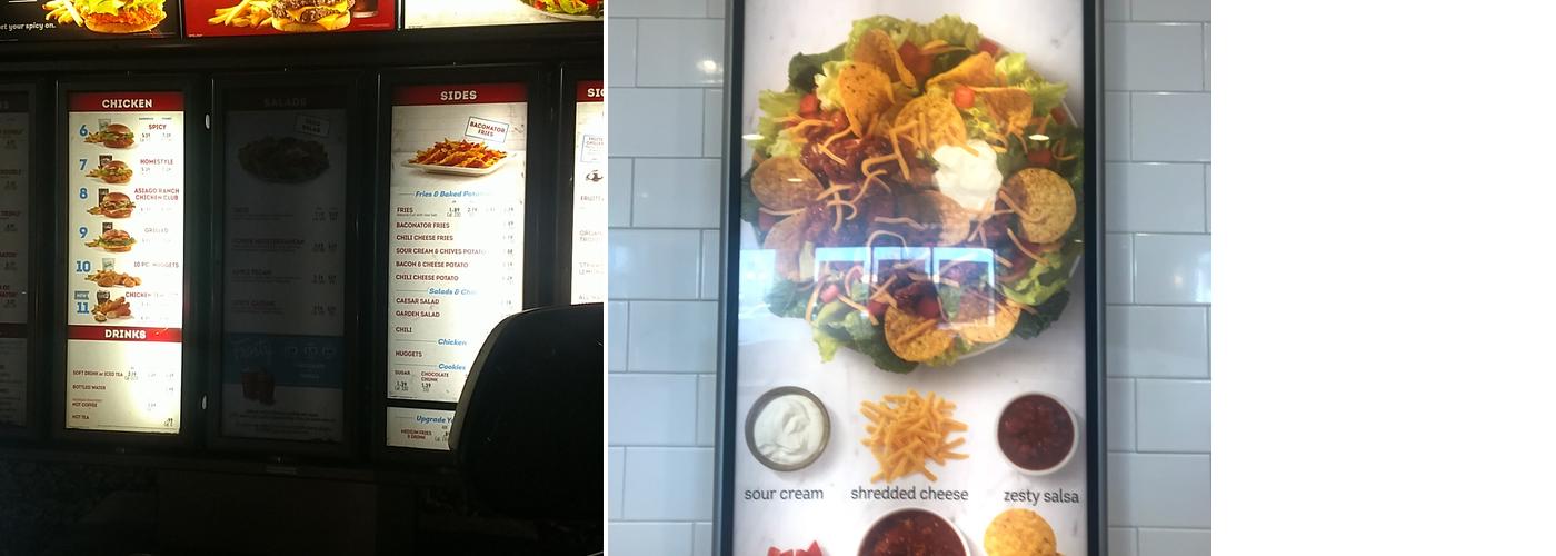Wendy's Menu