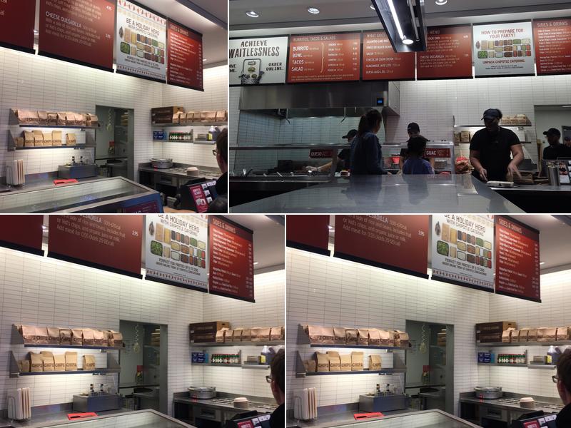 Chipotle Mexican Grill Menu