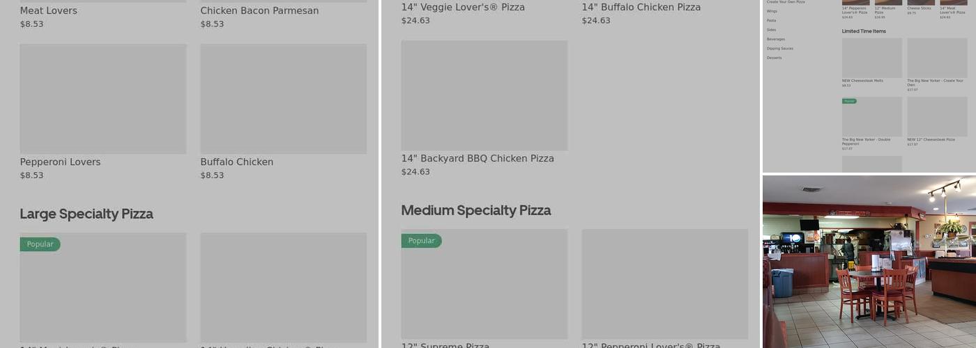 Pizza Hut Menu