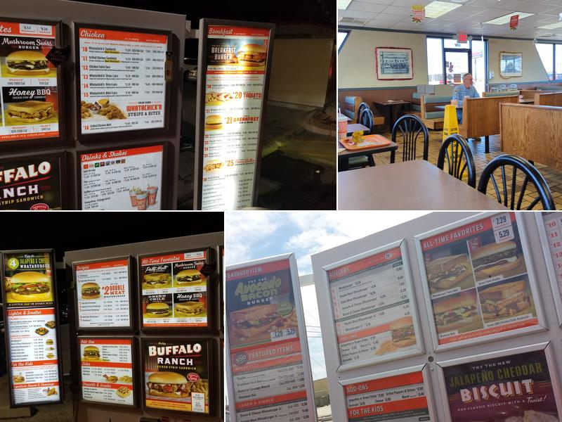 Whataburger Menu