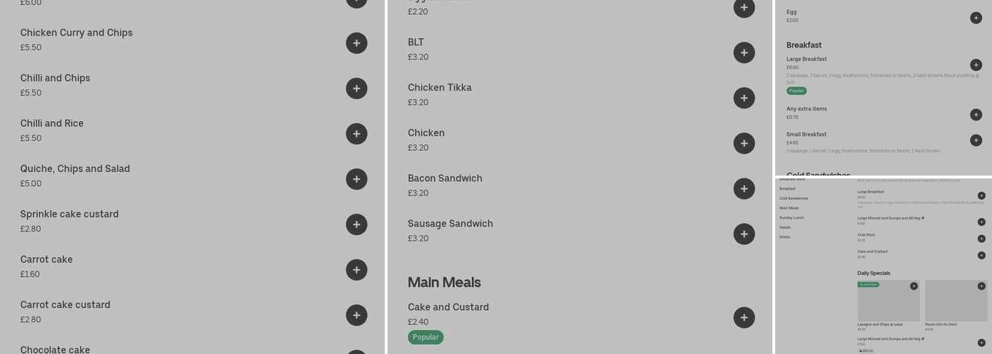 Xpresso Pizzeria Menu
