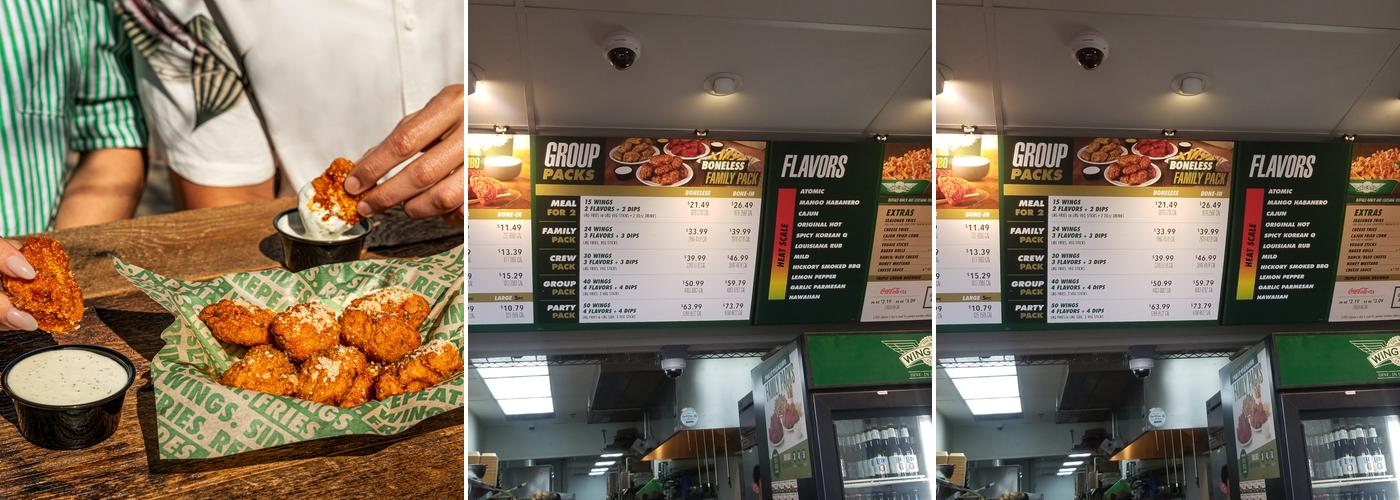 Wingstop Menu