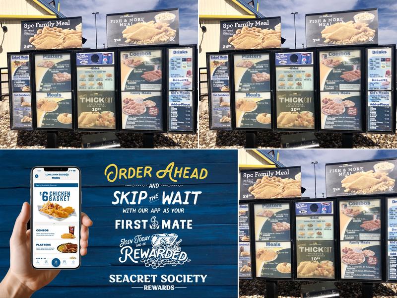 Long John Silver's Menu