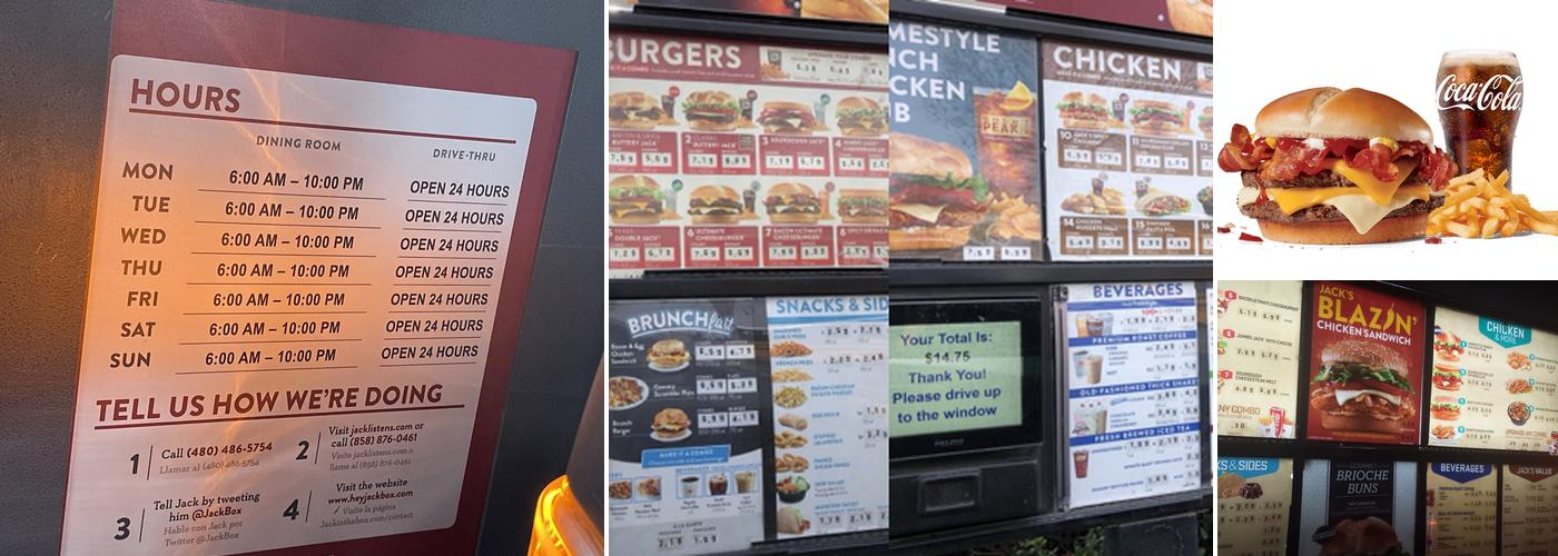 Jack In The Box Menu