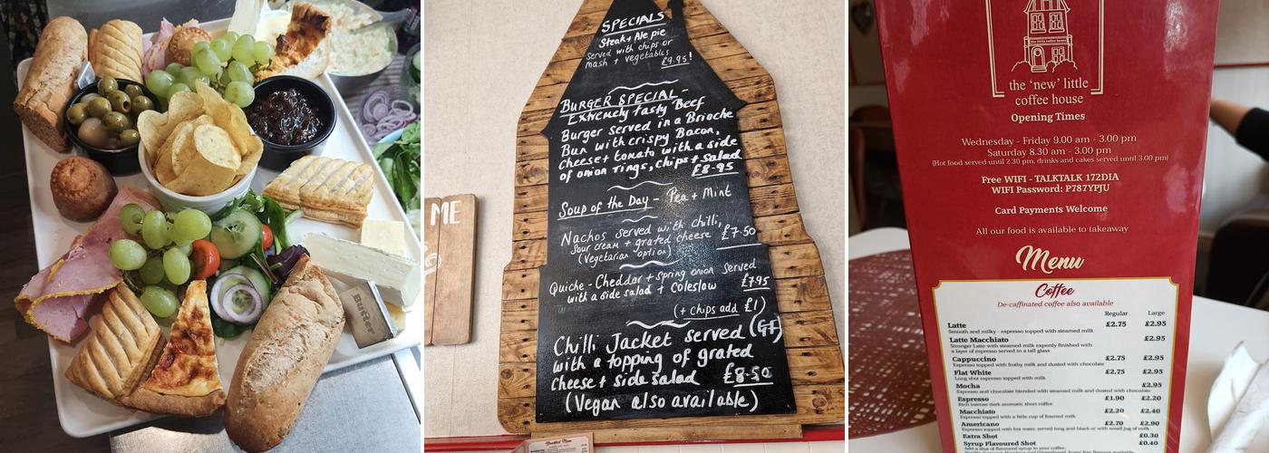 The Little Coffee House Menu