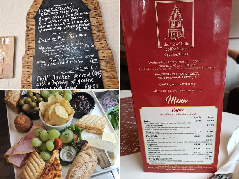 The Little Coffee House Menu