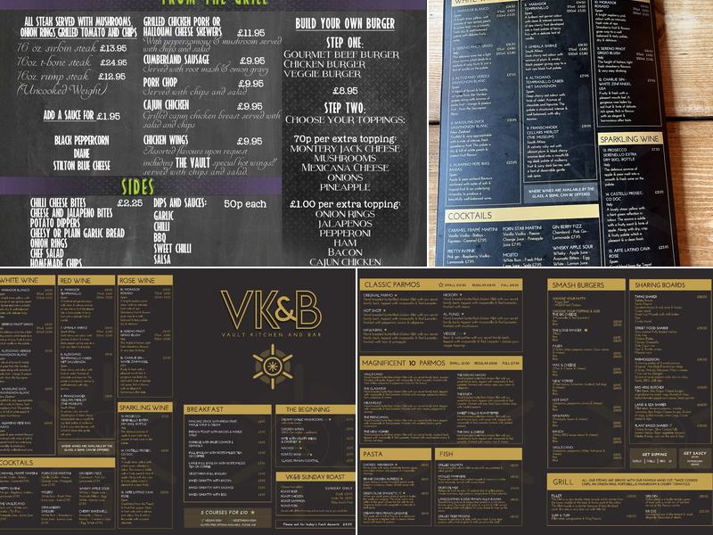 VK&B - Marske Menu