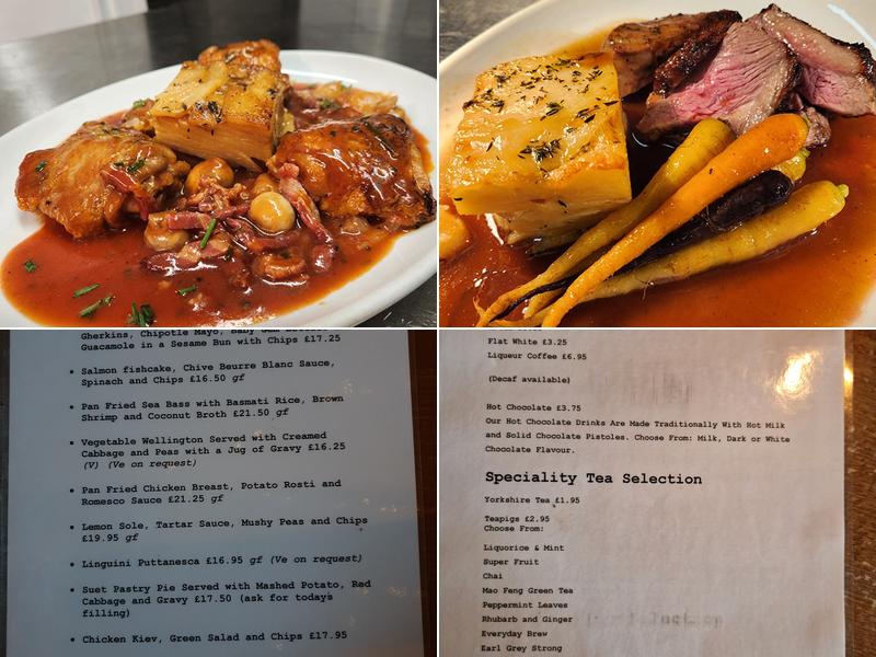 The Golden Lion Menu