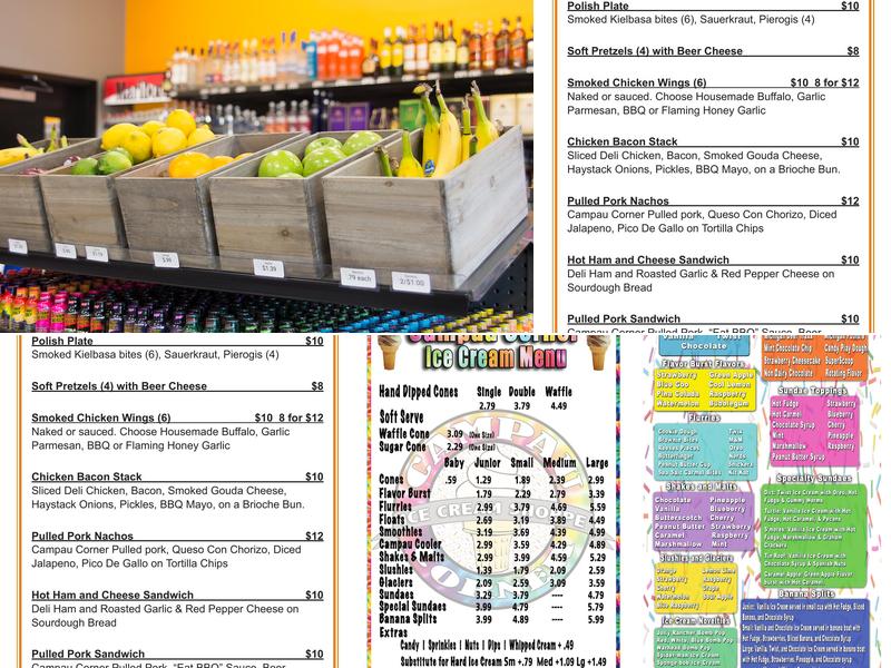 Bricks Georgetown Menu