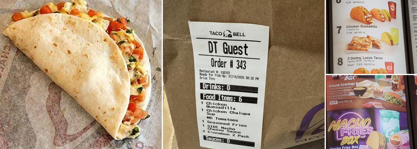 Taco Bell Menu