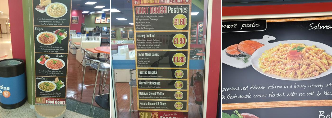 Sub Xpress Pizza Menu