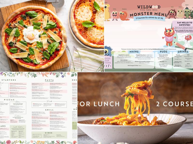 Wildwood Rushden lakes Menu