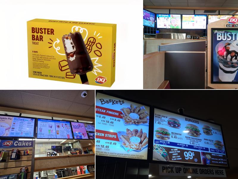 Dairy Queen Menu