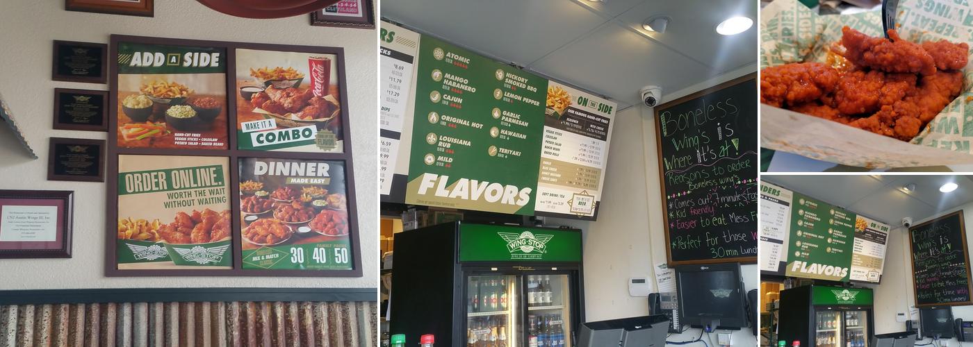 Wingstop Menu