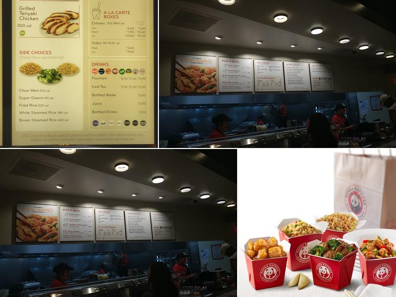 Panda Express Menu