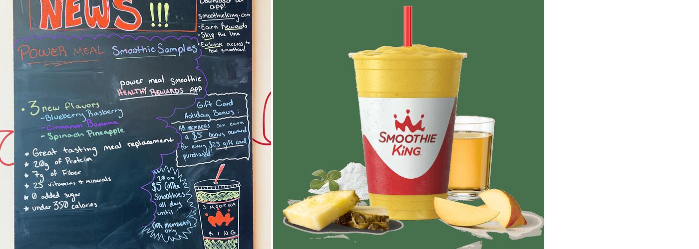 Smoothie King Menu