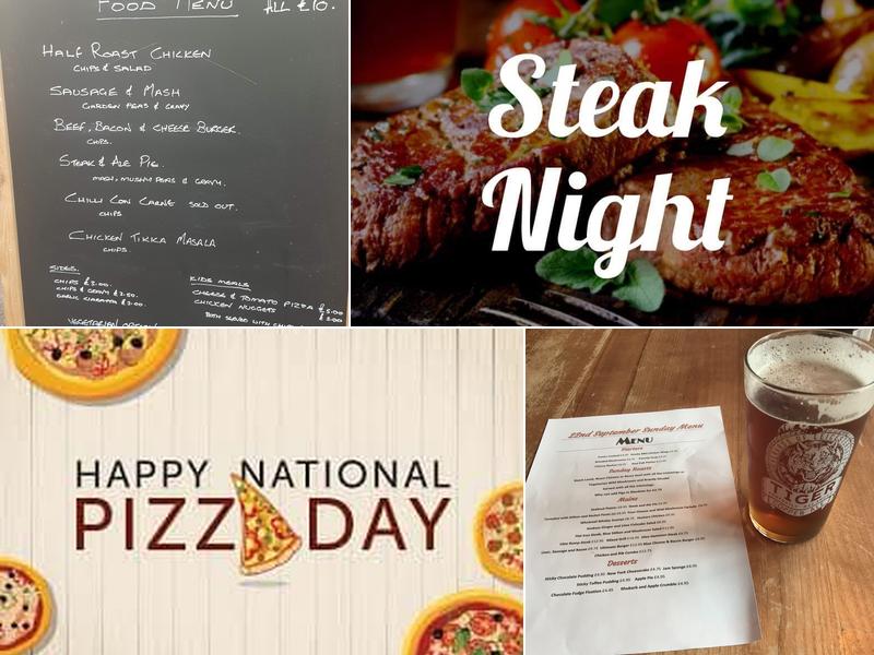 The White Horse Menu