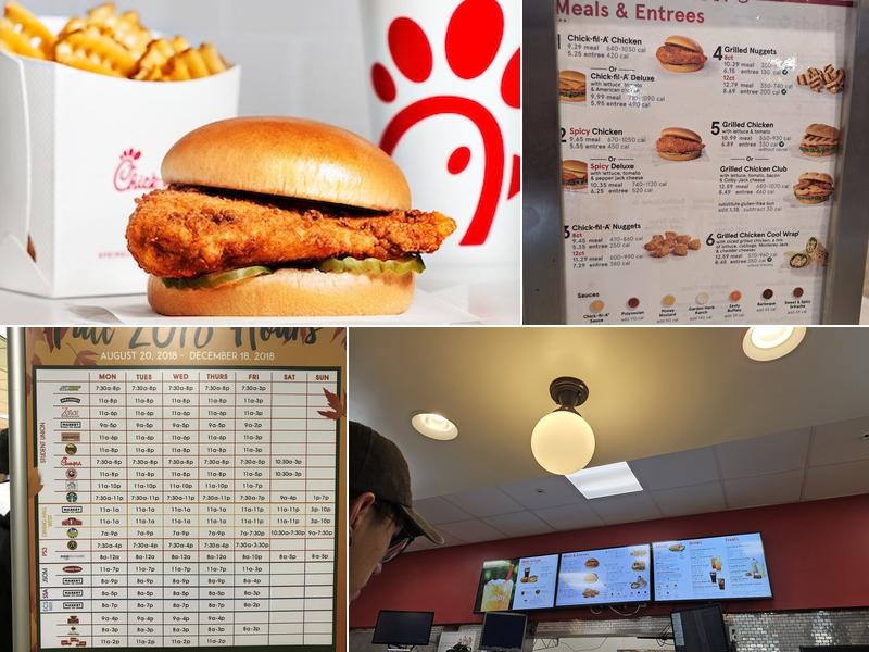 Chick-fil-A Menu