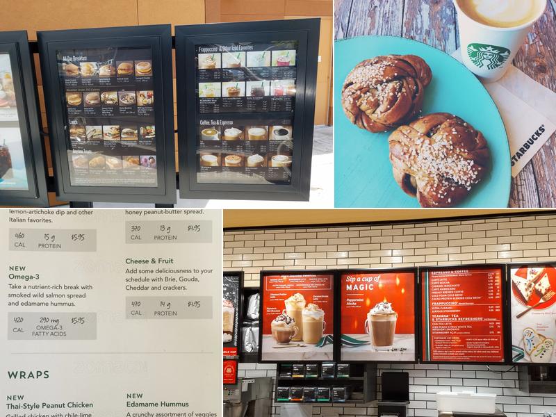 Starbucks Menu