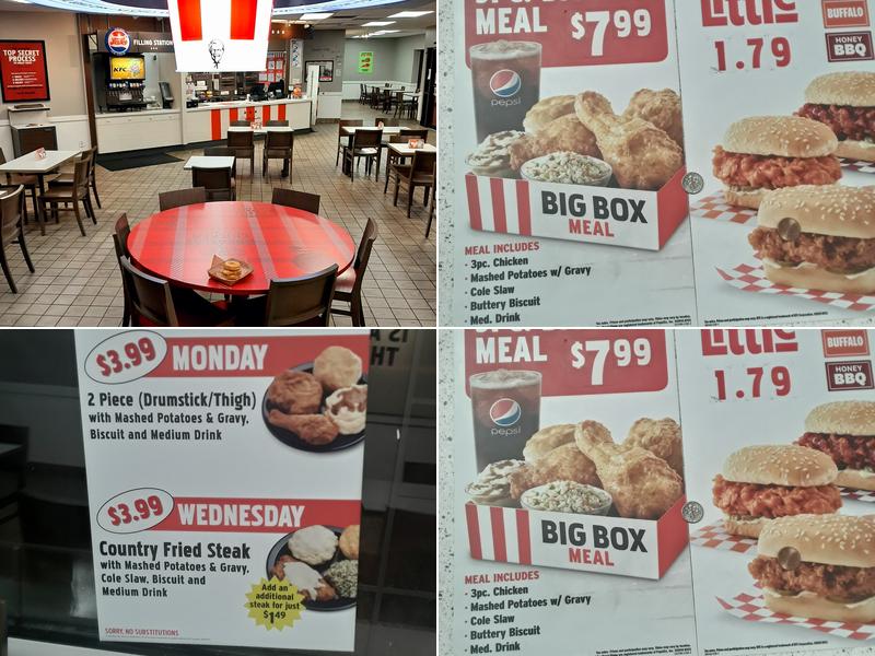 KFC Menu