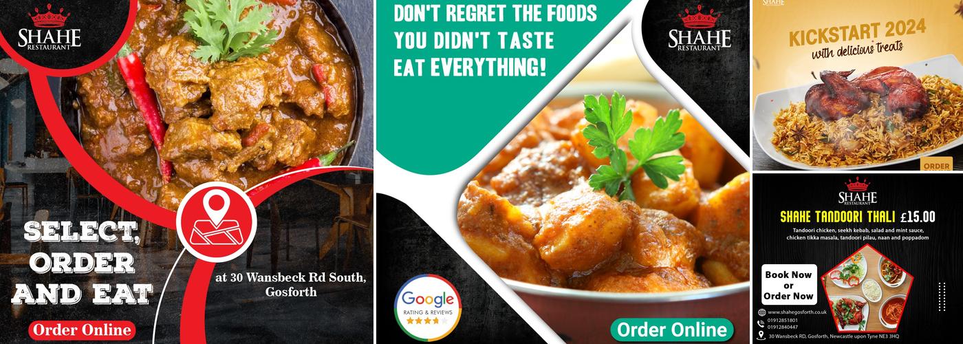 Shahe Restaurant Menu