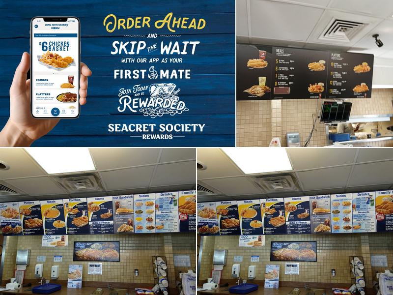 Long John Silver's Menu