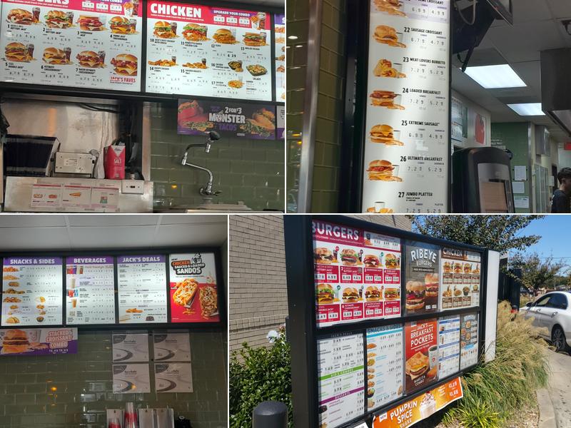 Jack In The Box Menu