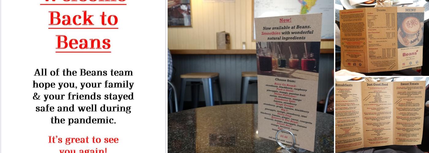 Beans Coffee Stop Menu