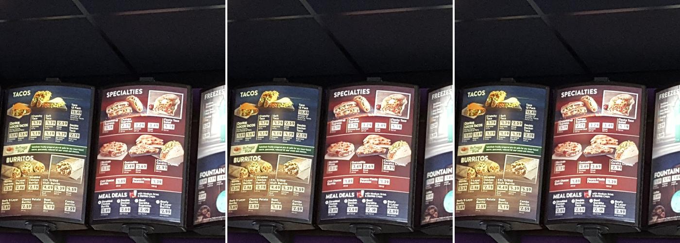 Taco Bell Menu