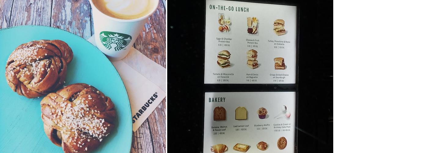 Starbucks Menu
