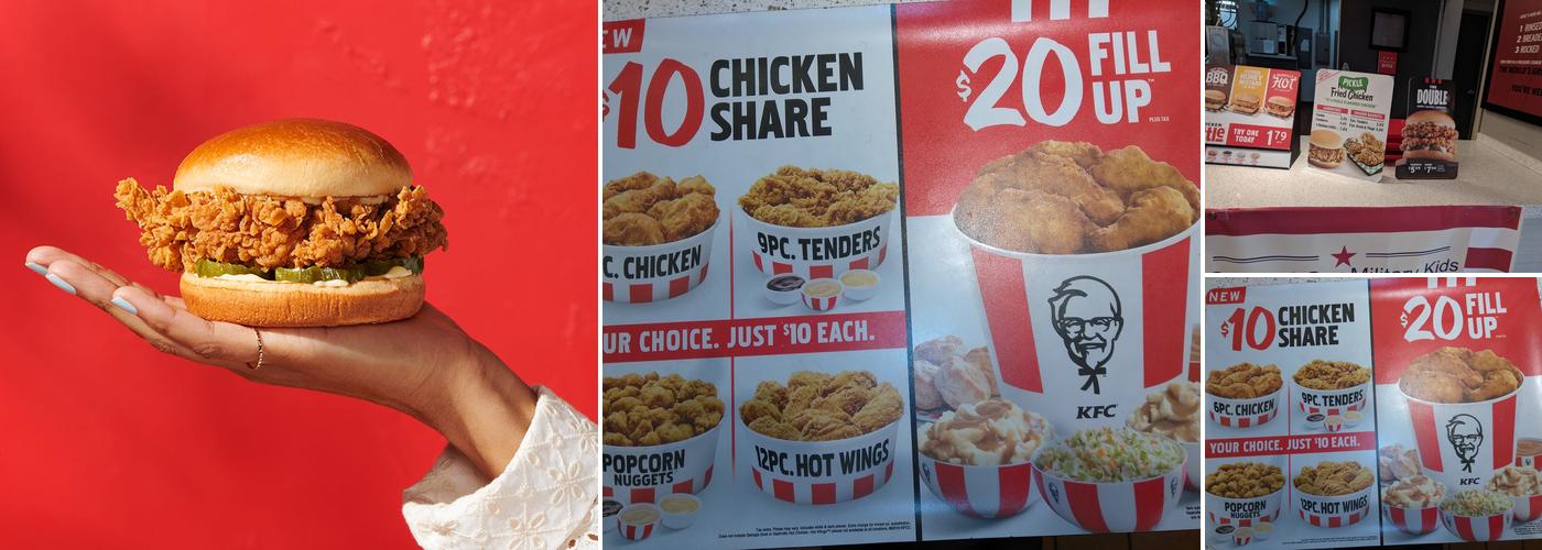 KFC Menu