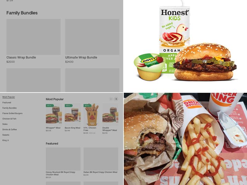 Burger King Menu