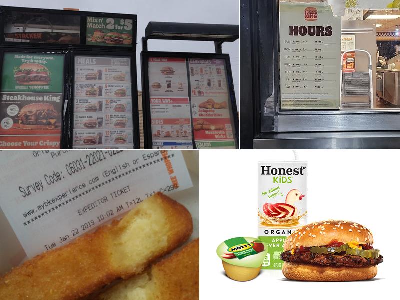 Burger King Menu