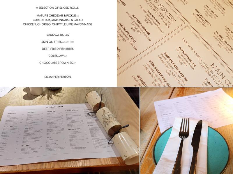 The Nuthall Menu
