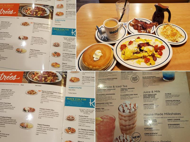 IHOP Menu