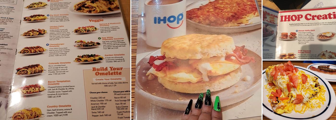 IHOP Menu