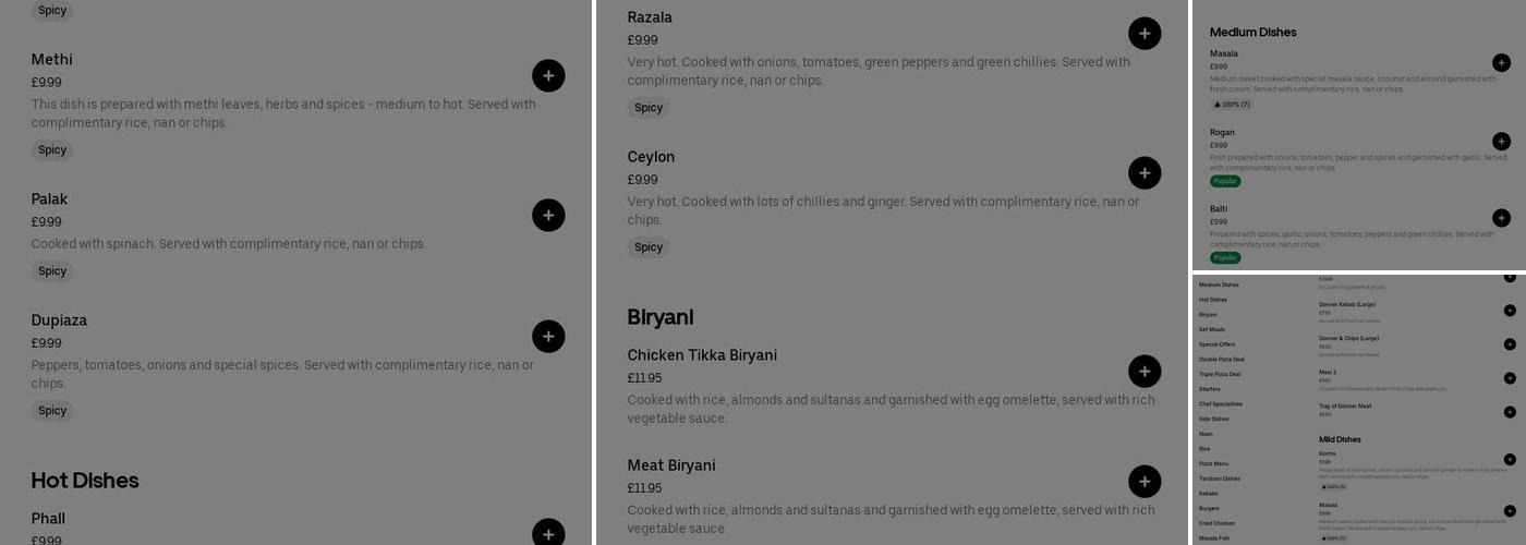 Asian Flavaz Menu